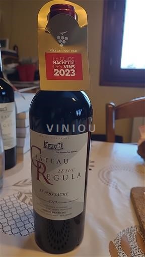 Bordeaux Château Reuluc Regula Le Bois Sacré 2020