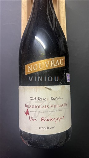 Beaujolais Beaujolais Dorpen Frédéric Sornin Nouveau 2015