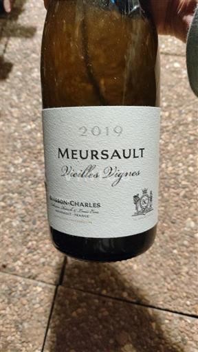 Bourgogne Meursault Buisson-Charles Vieilles Vignes 2019