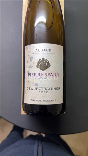 Alsacia Gewurztraminer Pierre Sparr Grande Réserve 2022