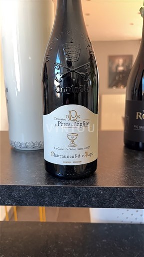 Rhônen laakso Châteauneuf-du-Pape Domaine S Pères de l'Église Le Calice de Saint Pierre 2022