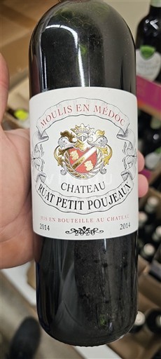 Bordeaux Moulis-en-Médoc Château Ruat Petit Poujeaux 2014