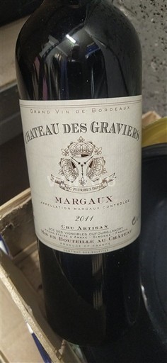 Vina Rouge sec Château S Graviers 2011 Francija Bordeaux Margaux AOC