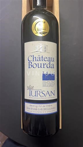 Sud-Ovest Tursan Château Bourda 2014