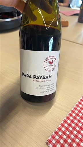 Valle del Loira Menetou-Salon Papa Paysan Sin añada