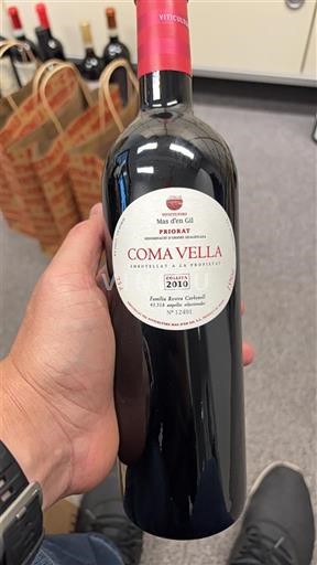 Katalonija Priorat Mas d'en Gil Coma Vella 2010