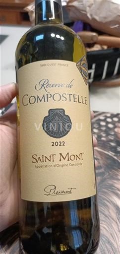 Sydvestfrankrig Saint-Mont Plaimont Réserve de Compostelle 2022