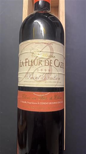 Bordeaux Saint-Émilion Château La Fleur de Cazalis 1999