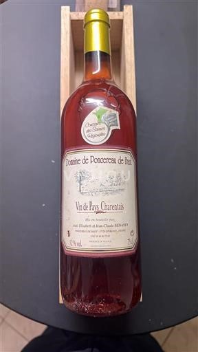 Aquitaine en Charentes Charentais Domaine Poncereau de l'Orme 2009