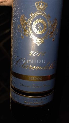 Bordeaux Médoc Clarendelle 2016