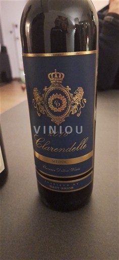 Bordeaux Médoc Clarendelle 2016