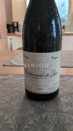 Weine Rouge sec Vieilles Vignes Vieux Télégraphe 2020 Frankreich Rhônetal Châteauneuf-du-Pape AOC