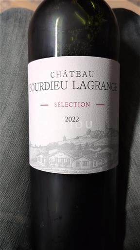 Burdeos Blaye-Côtes de Burdeos Château Bourdieu Lagrange Sélection 2022