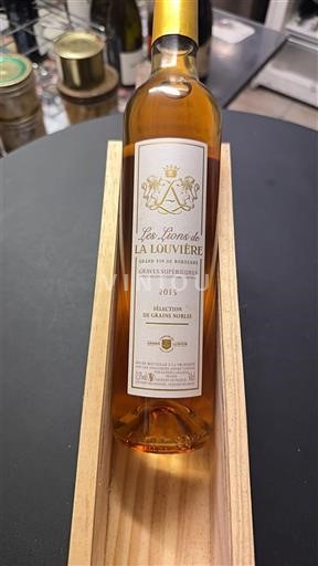 Bordeaux Graves Supérieur Les Lions de La Louvière Sélection de Grains Nobles 2015