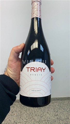 Rượu vang Rouge sec Mencía Triay 2024 Tây Ban Nha Galicia Monterrei DO
