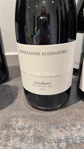 Rượu vang Rouge sec croceferro Generazione Alessandro 2022 Ý Sicilia Etna DOC