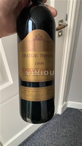 Bordeaux Bordeaux Supérieur Château Trocadis 1996