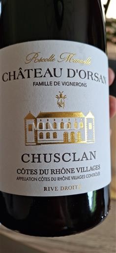 Valle del Ródano Côtes del Ródano Pueblos Château Orsan Rive Droite 2022