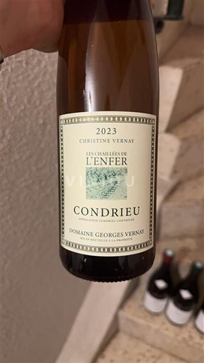 Thung lũng Rhône Condrieu Domaine Georges Vernay Les Chaillées de l'Enfer 2023