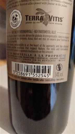 Bordeaux Médoc Château Fontis Ei vuosikertaa