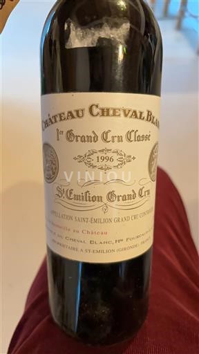 Bordeaux Saint-Émilion Grand Cru Grand Cru Château Cheval Blanc 1996