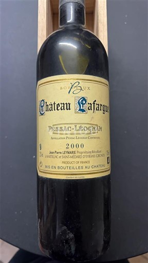 Bordeaux Pessac-Léognan Château Lafargue 2000