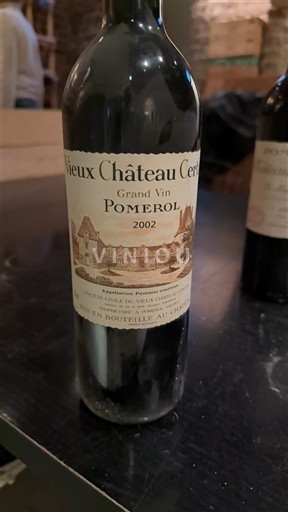 Bordeaux Pomerol Château Vieux Château Certan 2002
