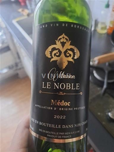 Bordeaux Médoc Maison Le Noble 2022