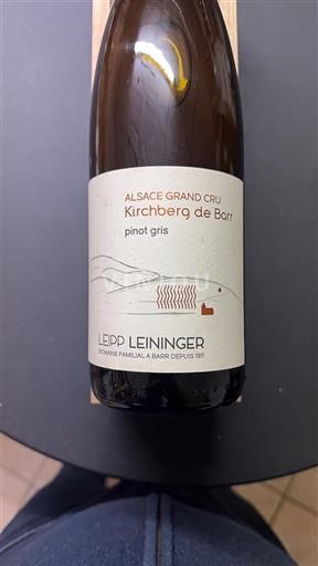 Alsasko Rulandské šedé Grand Cru Leipp Leininger Kirchberg de Barr Neročník