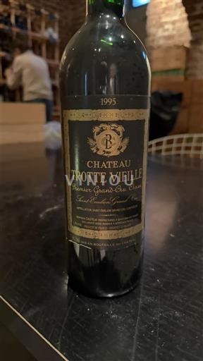 Bordeaux Saint-Émilion Grand Cru Premier Grand Cru Château Trotte Vieille 1995
