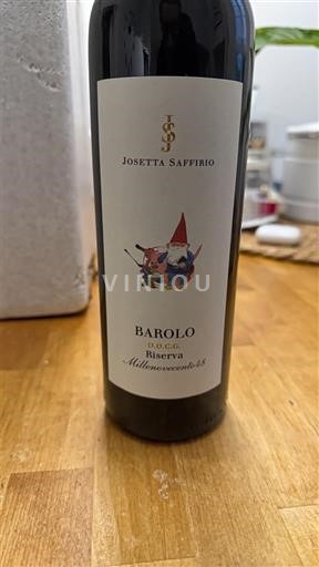 Piemonte Barolosta Josetta Saffirio Rocce Riserva Millenovecento48 2016