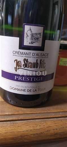 Alsace Alsace-kuohuviini Jos. Straub Fils Prestige Ei vuosikertaa