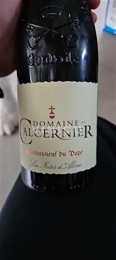 Valle del Ródano Châteauneuf-du-Pape. Domaine Calcernier Les Notes d'Alène 2022