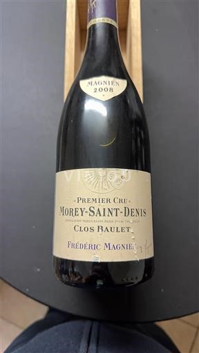 Burgundy Morey-Saint-Denis Premier Cru Frédéric Magnien Clos Baulet 2008