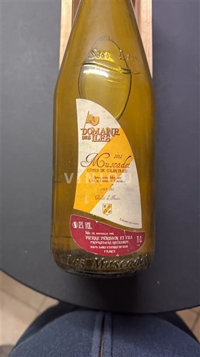 Weine Blanc sec Domaine S Tines 2012 Frankreich Loiretal Muscadet-Côtes-de-Grand-Lieu AOC