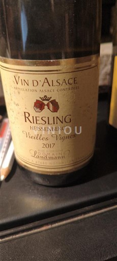 Elsass Landsmann Hiessenberg Vieilles Vignes 2017