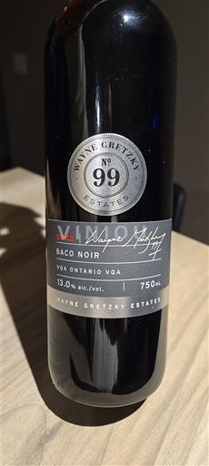 Ontario Non specificato Wayne Gretzky Estates No. 99 Baco Noir 2023