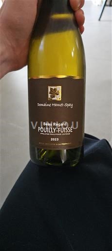 Burgundy Pouilly-Fuissé Domaine Hameau-Spay Beau Regard 2023