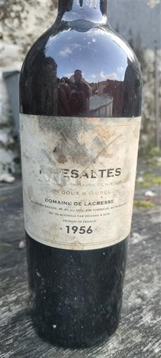 Vini Rouge doux Domaine La Cresse 1956 Francia Roussillon Rivesaltes AOC