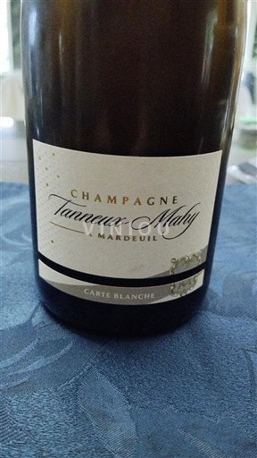 Champagne Sâm-panh Tanneux-Mahy Carte Blanche Không niên vụ