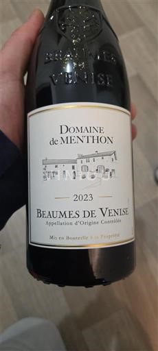Rhônetal Beaumes de Venise Domaine Menthon 2023