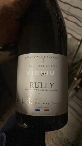 Burgundsko Rully Joly Père et Fils L'Or de nos terres 2023