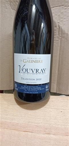 Údolí Loiry Vouvray Domaine La Galinière Tradition 2020