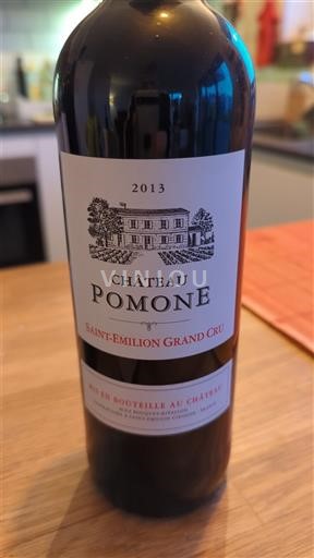 Bordeaux Saint-Émilion Grand Cru Grand Cru Château Pomone 2013
