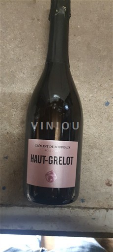 Bordeaux Crémant de Bordeaux Haut-Grelot Neročník
