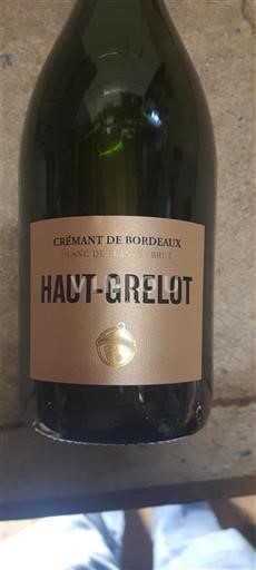 Bordeaux Crémant de Bordeaux Haut-Grelot Blanc de France Neročník