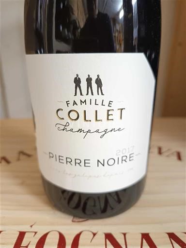 Champagne Famille Collet Pierre Noire 2017