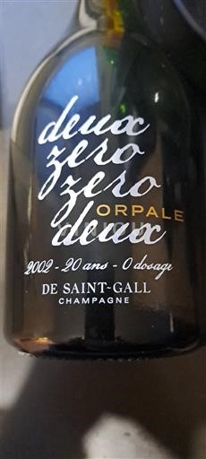 Champagne Šampanské De Saint-Gall Orpale 2002