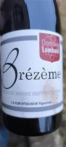 Valle del Rodano Côtes-du-Rhône Domaine Lombard Brézème 2015