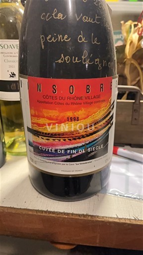 Valle del Ródano Côtes del Ródano Pueblos Insobre de fin de siècle 1998